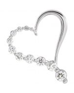 Journey Diamond Heart Pendant