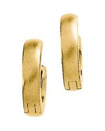 Hinged Earring 14K Yellow Gold 10.00 Mm
