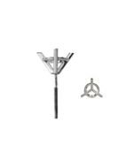 Genuine Moissanite 3 Prong Ear Studs W/Threaded Post 14K Yellow Gold 6.5Mm Pair Moissanite 3 Prong Ear Stud