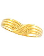 Metal Fashion Ring 14K Yellow Gold Ring