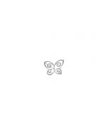 Diamond Butterfly Brooch