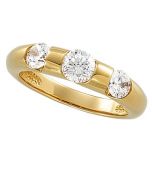 Bridal Anniversary Band 14K Yellow Gold 1 1/5 Cttw Band