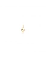 Treble Clef Musical Note Pendant