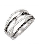 Black & White Diamond Ring 