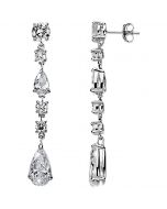 Sterling Silver Cubic Zirconia Earrings
