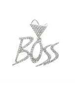 10K White Gold Boss Pendant With 2.27CTW Diamonds 