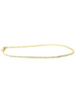 10K Gold 1.60mm Bracelet 1.10ctw Diamond