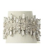 10K White Gold Ring w/ Baguettes 2.30ctw Diamond 