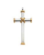 Cross Pendant 14K White Gold 14Kw Cross Pendant
