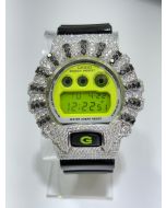 Icedout Casio G Shock DW-5900 with VVS Moissanite Diamond Bezel