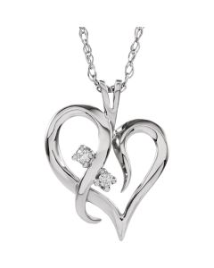 Diamond Heart Necklace