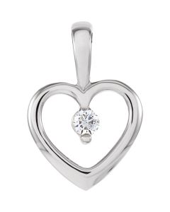 Diamond Heart Pendant