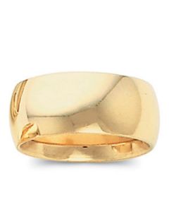 Comfort Fit Band 10K Yellow Gold 08.00 Mm