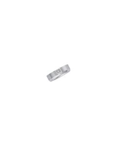 14kt White 1/6 CTW Diamond Band Size 11