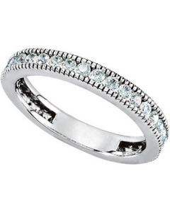 Bridal Eternity Band 14K Yellow Gold Size 06.00/ 3/4 Ct Tw Bridal Eternity Band