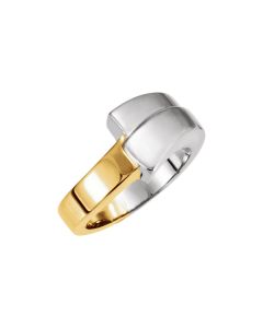 14kt White & Yellow Fashion Ring