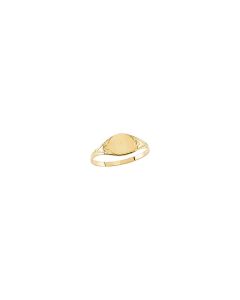 Youth Round Signet Ring