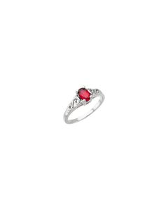 Youth Imitation Birthstone Ring