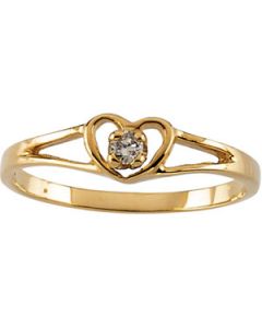 Youth Diamond Ring 14K Yellow Gold 