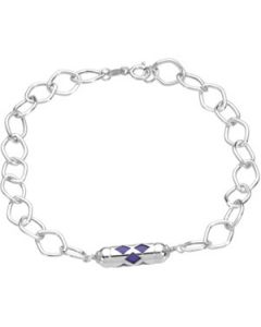 Youth Make It Happen Lanterns Bracelet W/Packaging Sterling Silver  