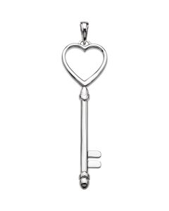 Fashion Key Pendant with a Heart