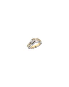 14kt White Bridal Band
