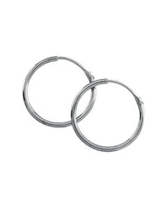 Hoop Earring Platinum  
