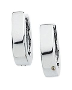 Hinged Earring 14K White Gold 10.25X10.00 Mm