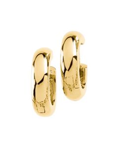 Hinged Earring 14K White Gold 14.25 Mm