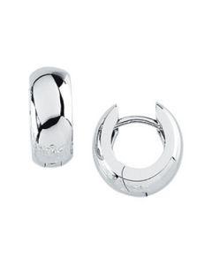 Hinged Earring Sterling Silver  12.75 Mm
