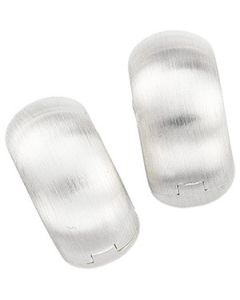 Hinged Earring Sterling Silver  20.75 Mm