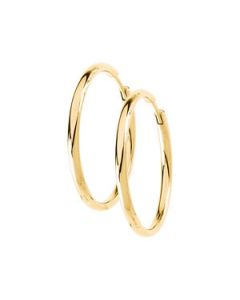 Hinged Earring 14K Yellow Gold 34.25 Mm