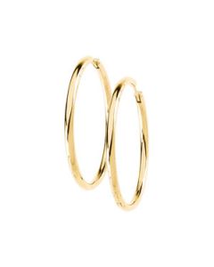 Hinged Earring 14K Yellow Gold 38.75 Mm