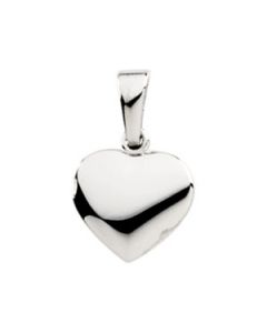 Heart Pendant 14K Yellow Gold 14.5X14