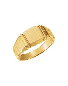 Men's  Square Signet Ring