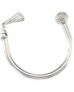 Golf Key Ring Sterling Silver  N/A