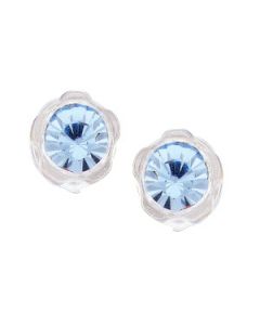 Medical Plastic Imitation Alexandrite Earring N/A N\A 03.75 Mm Pair Medical Plastic Imitation Alexandrite Earring