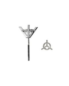 Genuine Moissanite 3 Prong Ear Studs W/Threaded Post 14K Yellow Gold 6Mm  Pair Moissanite 3 Prong Ear Stud