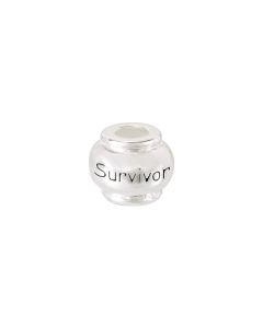 Sterling Silver 10mm Survivor Bead