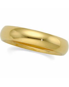 Comfort Fit Band 14K Yellow Gold 05.00 Mm