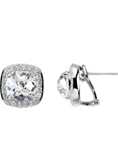 Sterling Silver Cubic Zirconia Earrings