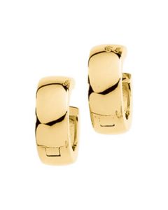 Hinged Earring 14K Yellow Gold 13.50 Mm