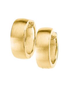Hinged Earring 14K Yellow Gold 17.50 Mm