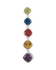 Multi-color CZ Pendant