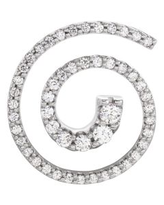Journey Diamond Spiral Pendant