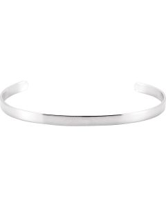 Sterling Silver Cuff Bracelet - 4.75mm