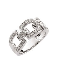 14kt White 1/3 CTW Diamond Fashion Ring 