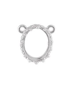 Genuine Rhodolite Garnet Necklace 14K Rose Gold 09.00X07.00 Mm Genuine Rhodolite Garnet Necklace