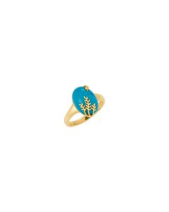 Genuine Chinese Turquoise Ring