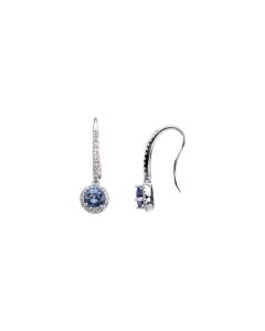 Tanzanite & Diamond Earrings